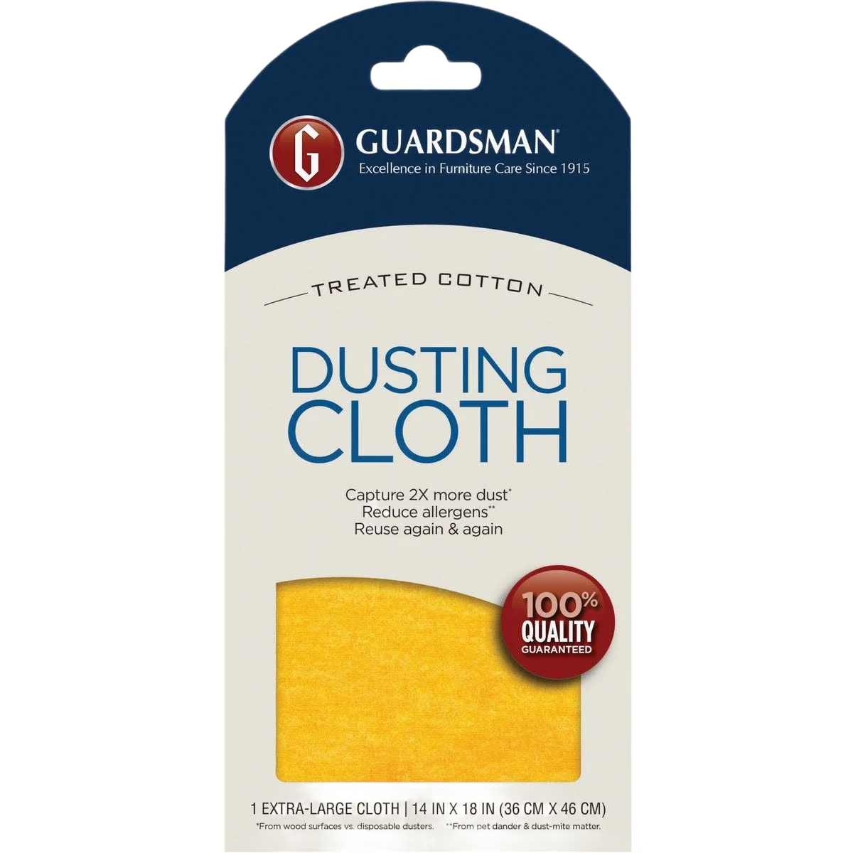 Authentic Guardsman One-Wipe Dust Cloth Flexible