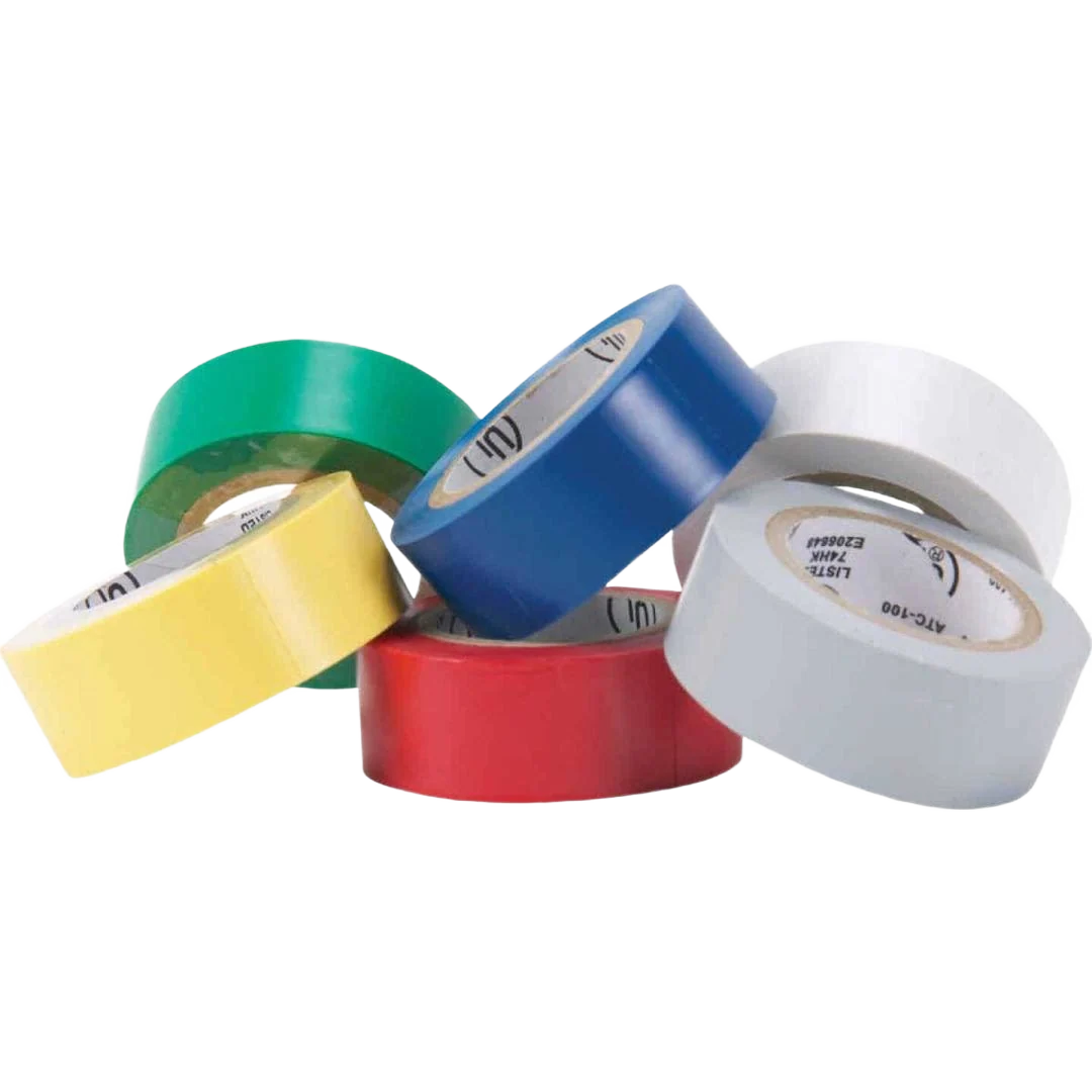 Stylish Do it 3 4 x 20' General Purpose Assorted Color Vinyl Electrical Tape 6-Pack Clean