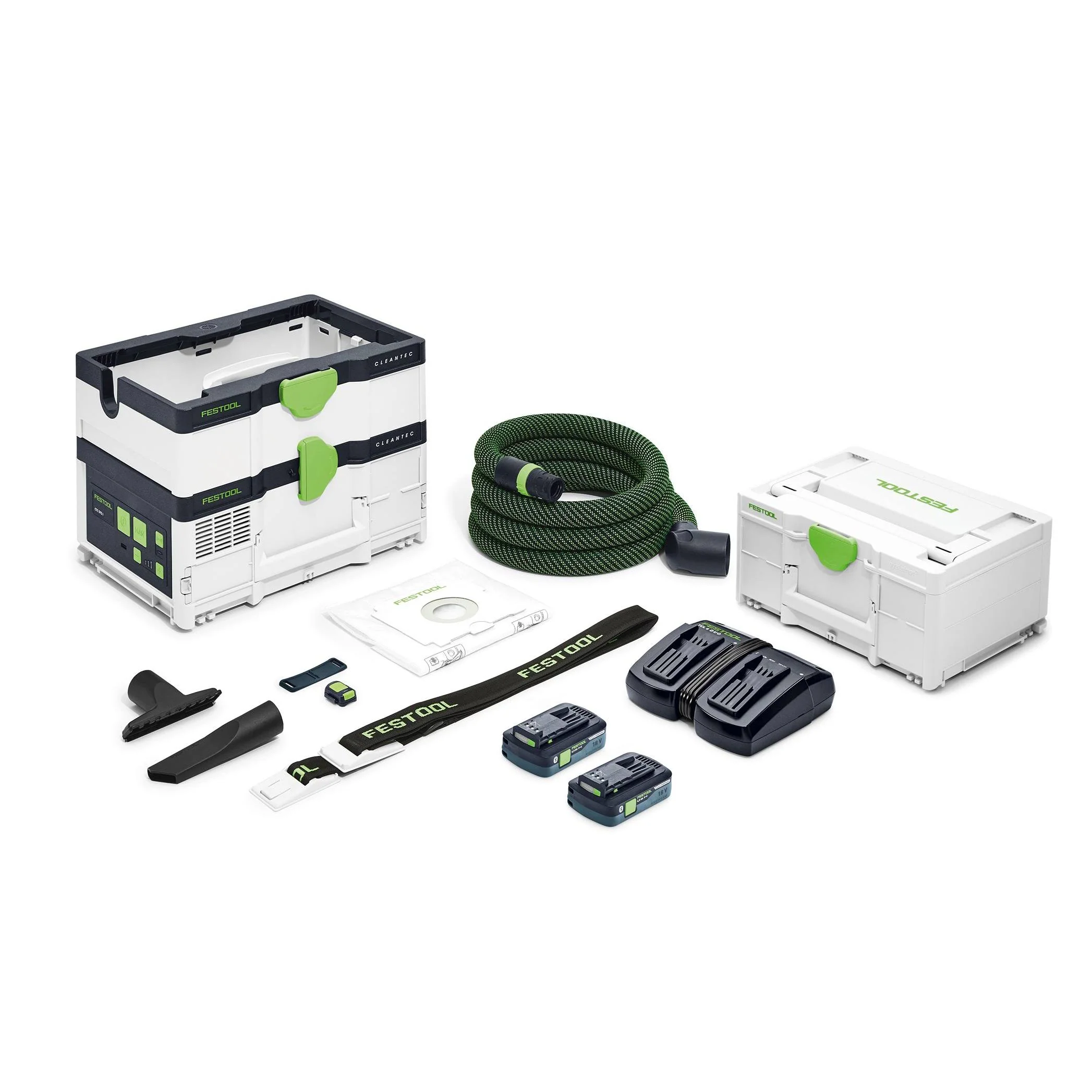 Outstanding Festool 577390 CTC SYS I HEPA-Plus Cordless Mobile Dust Extractor Professional