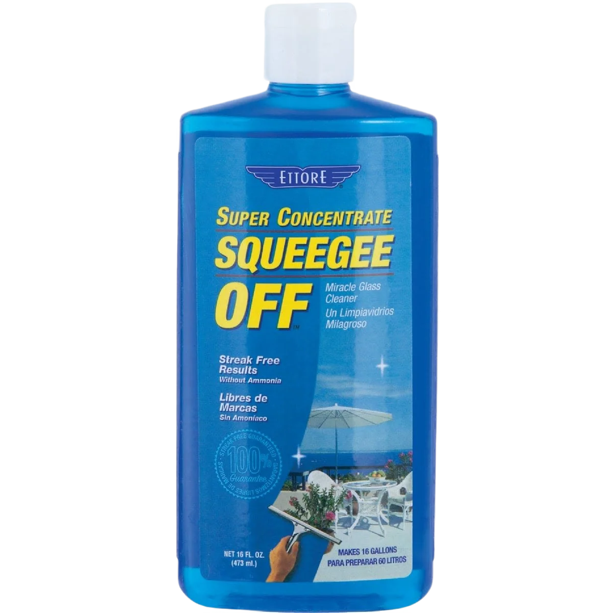 Original Ettore Squeegee Off Glass Cleaner Concentrate Long-Lasting