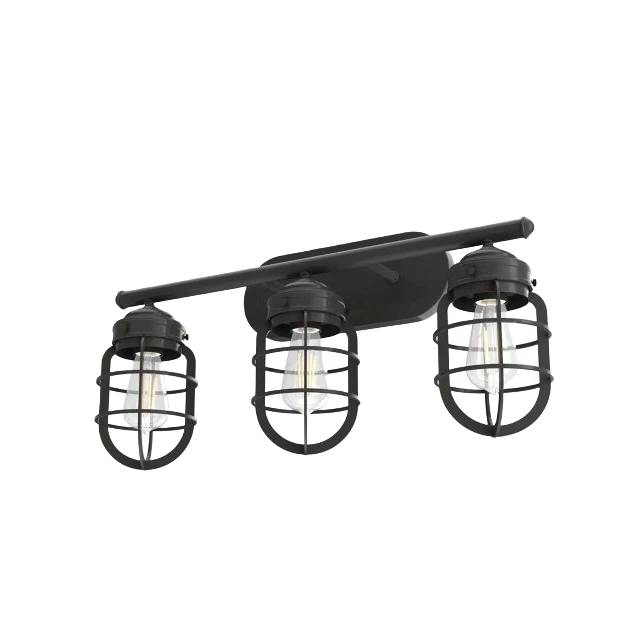 High-Quality Hunter Starklake Noble Bronze 3 Light Vanity Quality