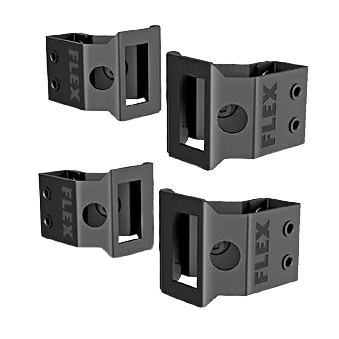 Green FLEX STACK PACK™ Mounting Brackets 4-Pack Casual