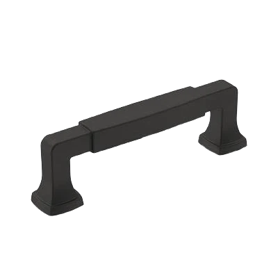 Consistent Amerock Stature 3-3 4 Center-to-Center Matte Black Cabinet Pull Modern