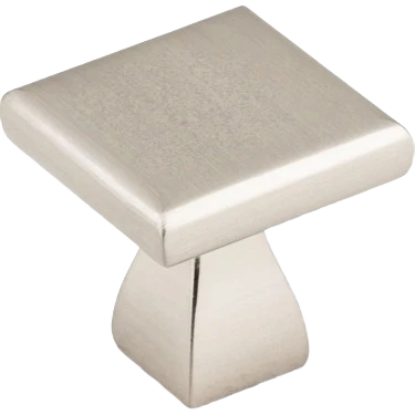 Fast Hardware Resources Hadley 1 In. Square Knob Satin Nickel Trusted