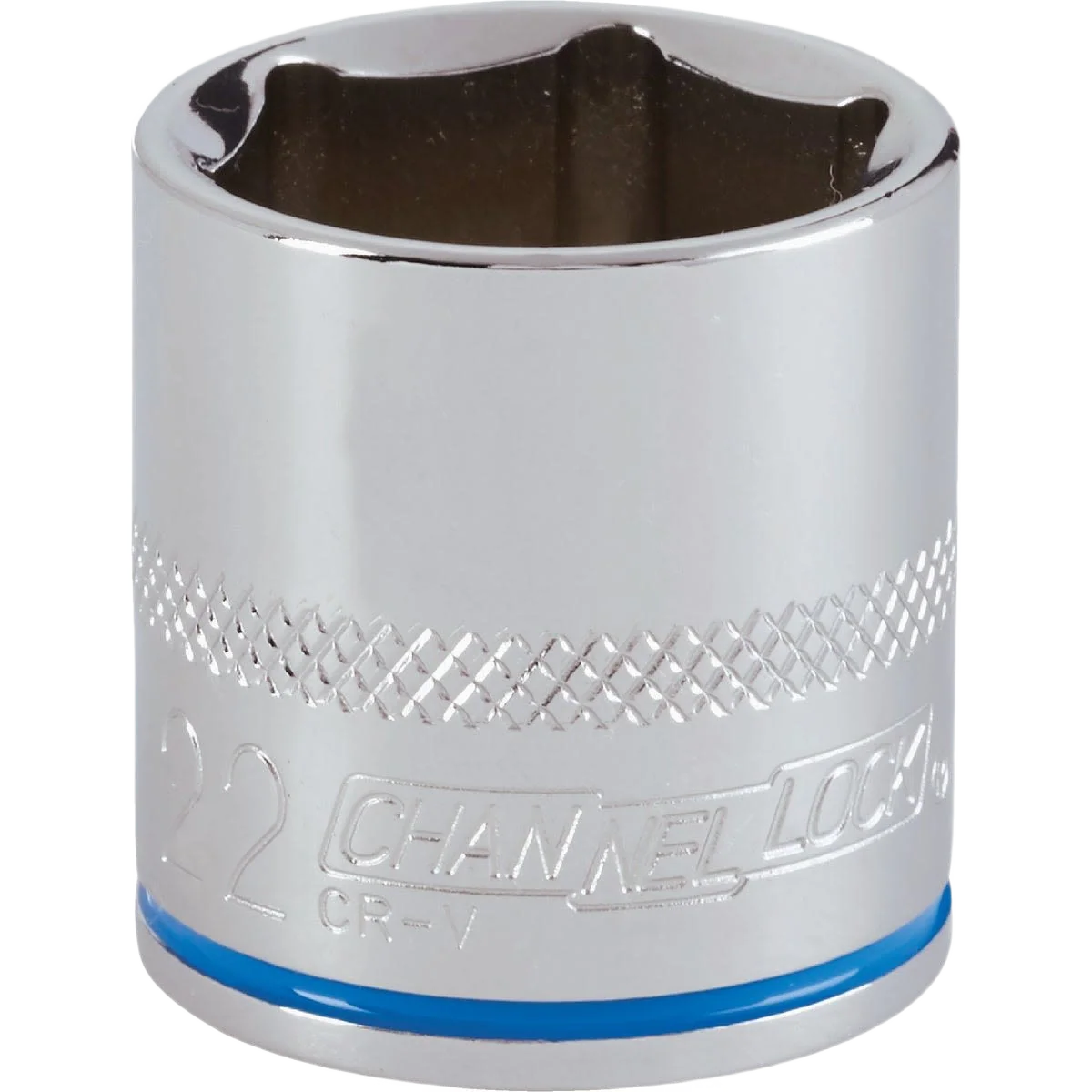 Easy-to-Use Channellock 3 8 in. Drive 22mm 6-Point Shallow Metric Socket Powerful
