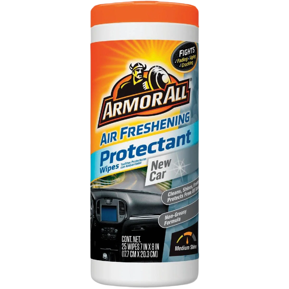 Excellent Armor All New Car Scent Air Freshening Protectant Wipe 25-Pack Fine Crafted