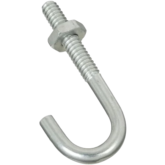 Green National Hardware 3 16 x 1-7 8 Zinc J Bolt Detailed
