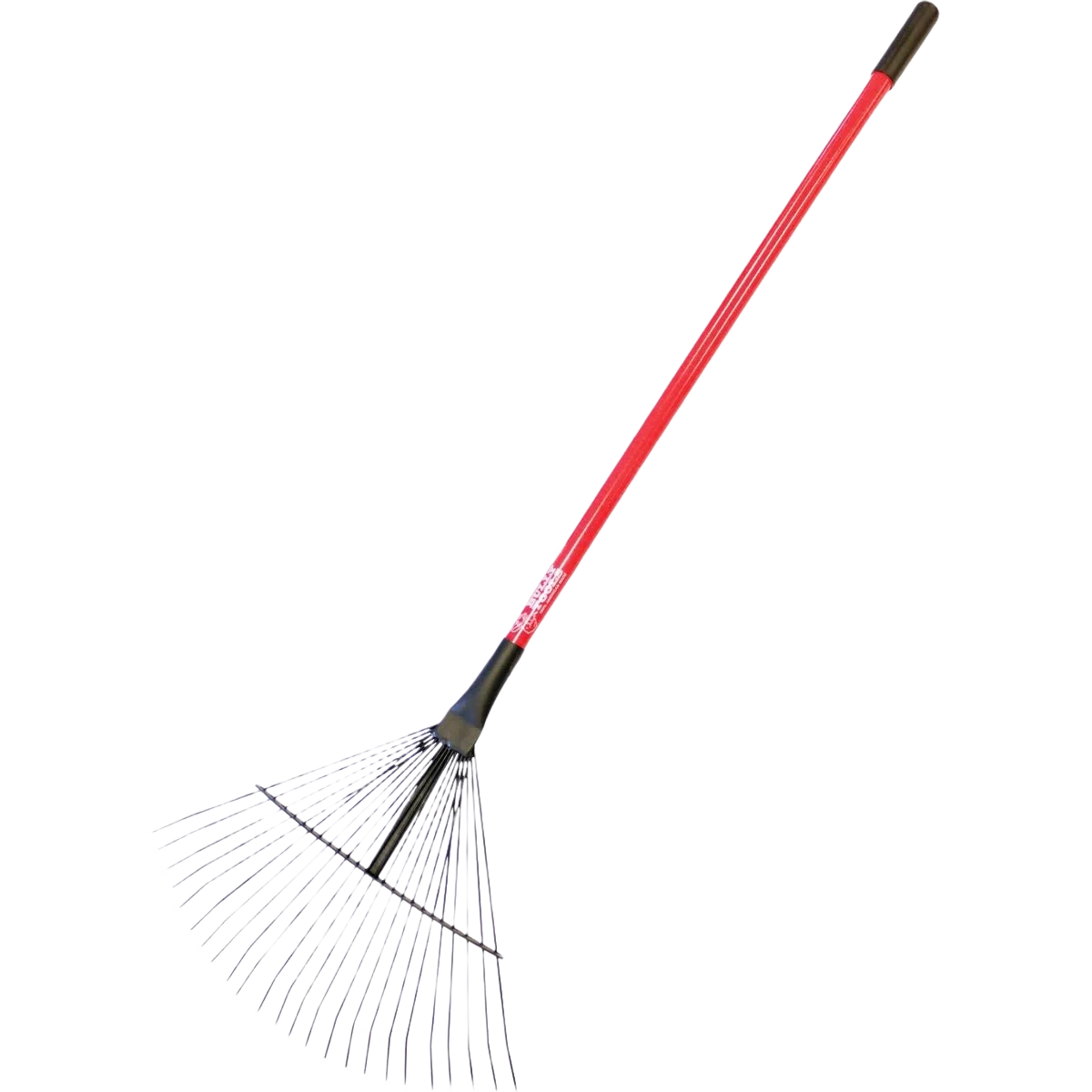 Smart Bully Tools 24 Tine Thatching Leaf Rake with Fiberglass Handle 24 in. Excellent