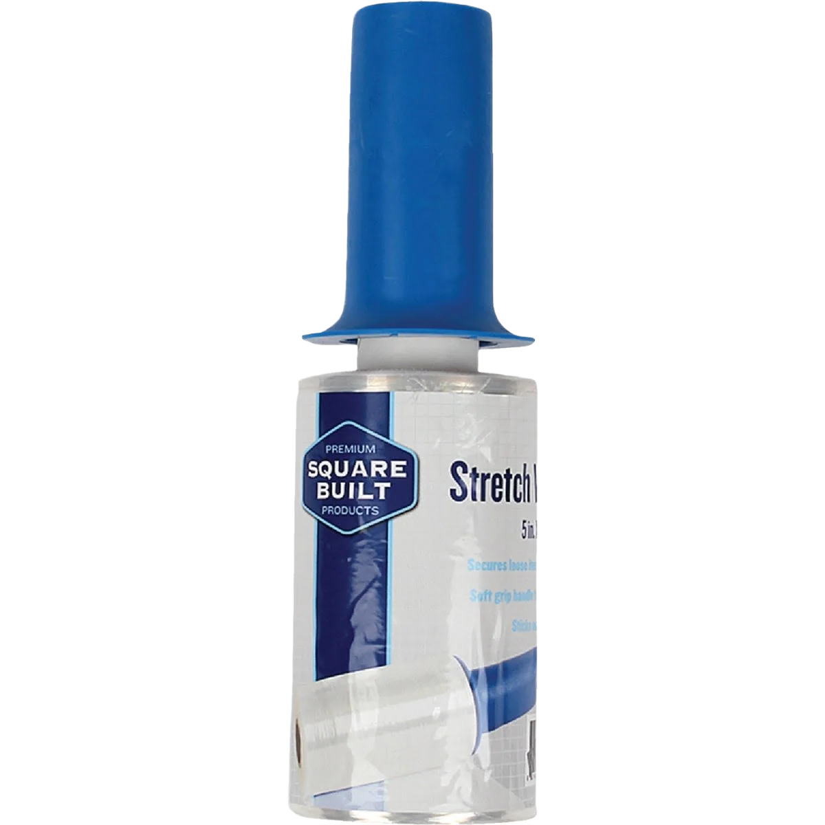 Certified Square Built Stretch Wrap with Ergonomic Handle 5 in. x 1000 ft. Quality