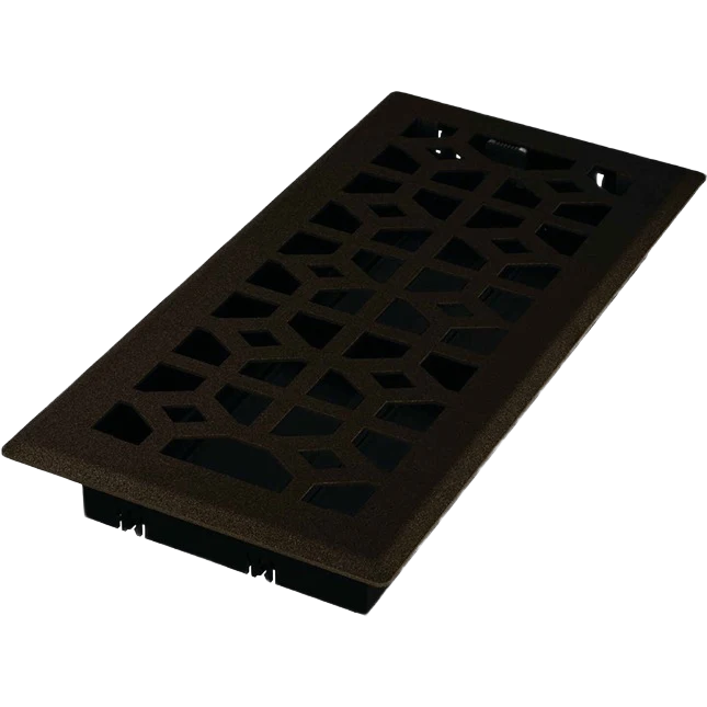 Healthy Imperial Templar Bronze Age Steel Floor Register 4 In. x 10 In. Selected