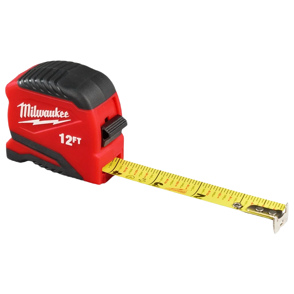 Carefully Designed Milwaukee 12ft Compact Tape Measure World-Class