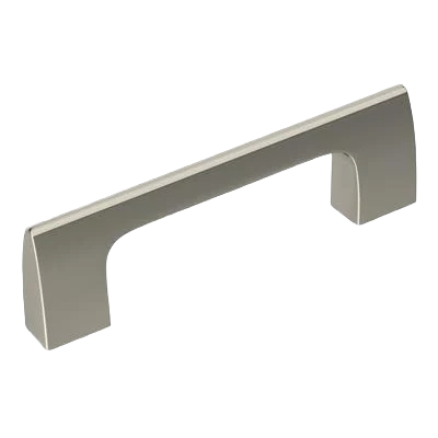 Clean Amerock Riva 3 Center-to-Center Polished Nickel Cabinet Pull Secure