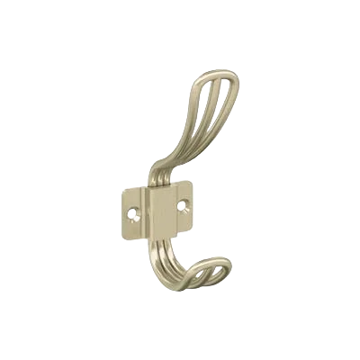Proven Amerock Vinland Two Prong Golden Champagne Decorative Wall Hook Advanced