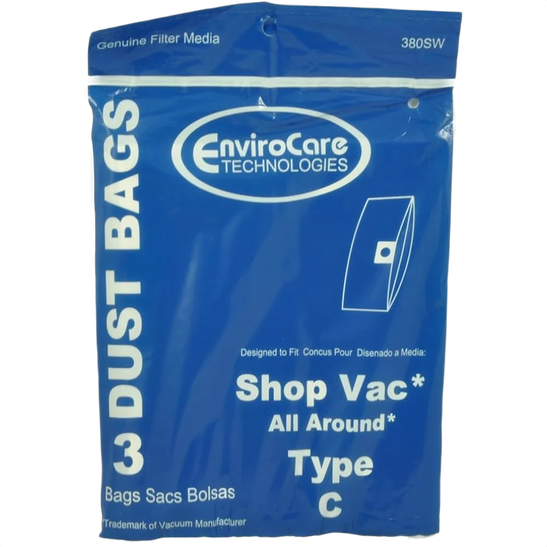 Elegant Steel City S Vac Allaround Type C Bag 3 Gal Environmentally Friendly