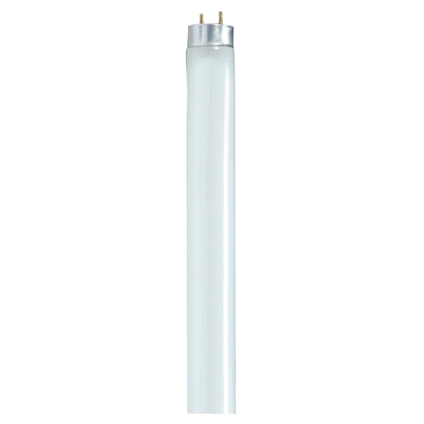 Next-Generation Satco 32 Watt T8 Fluorescent Medium Bi-Pin Base Tube Light Bulb Solid