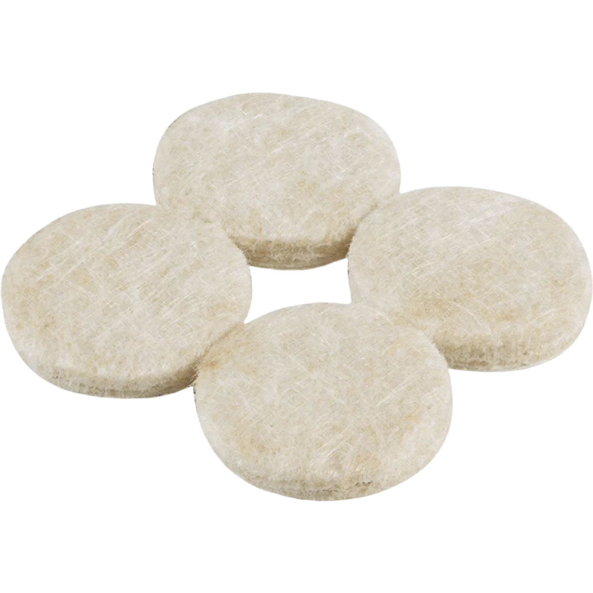 World-Class Do it 1-1 2 In. Beige Self Adhesive Round Felt Pads 8-Count Superior