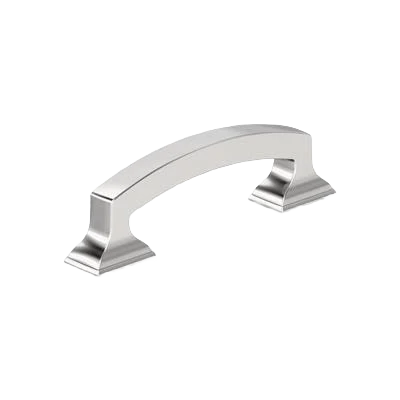 Eco-Friendly Amerock Incisive 3 Center-to-Center Polished Chrome Cabinet Pull Natural