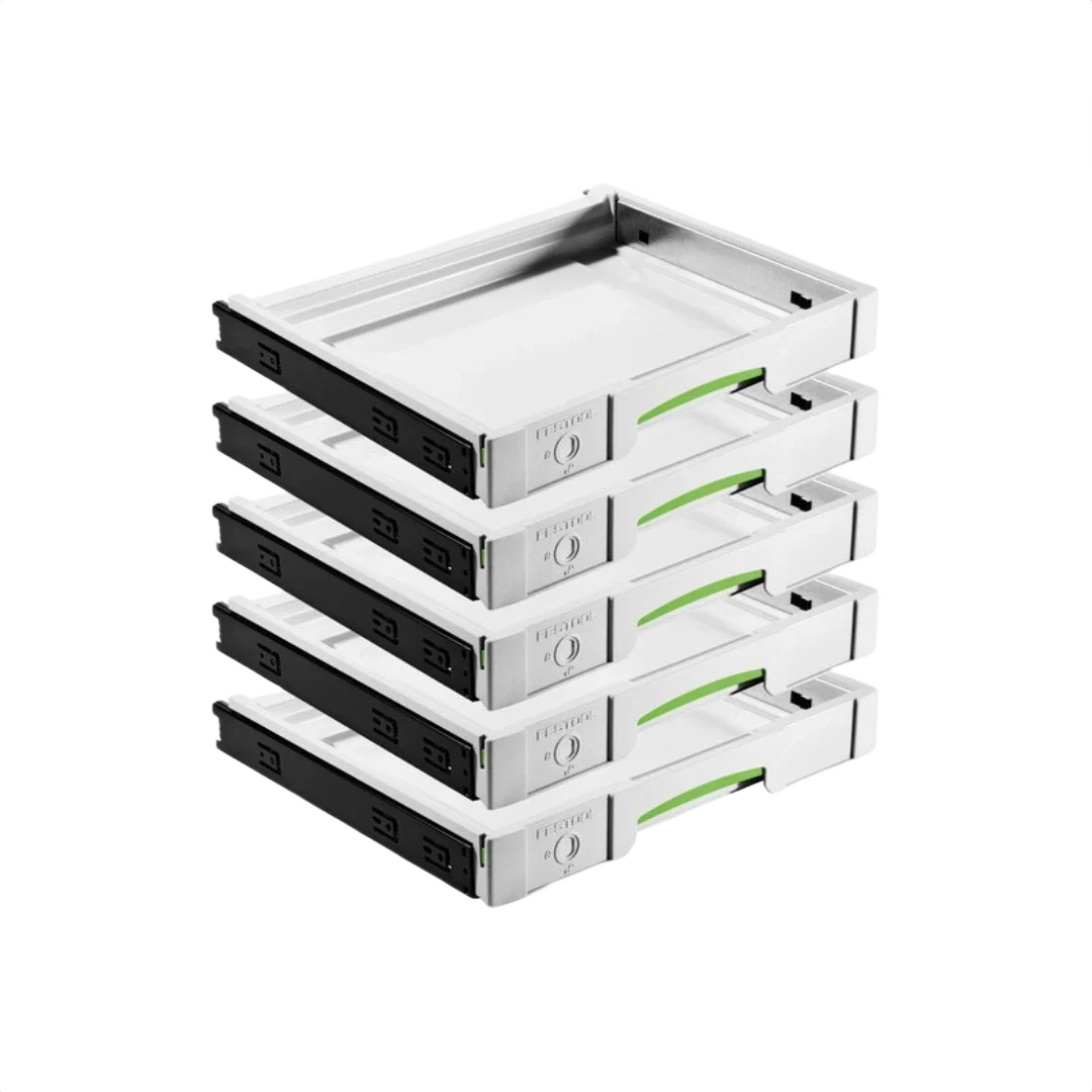 Refined Festool 500767 SYS-AZ Drawer Set 5X Do-It-Yourself SYS-PORT Optimized