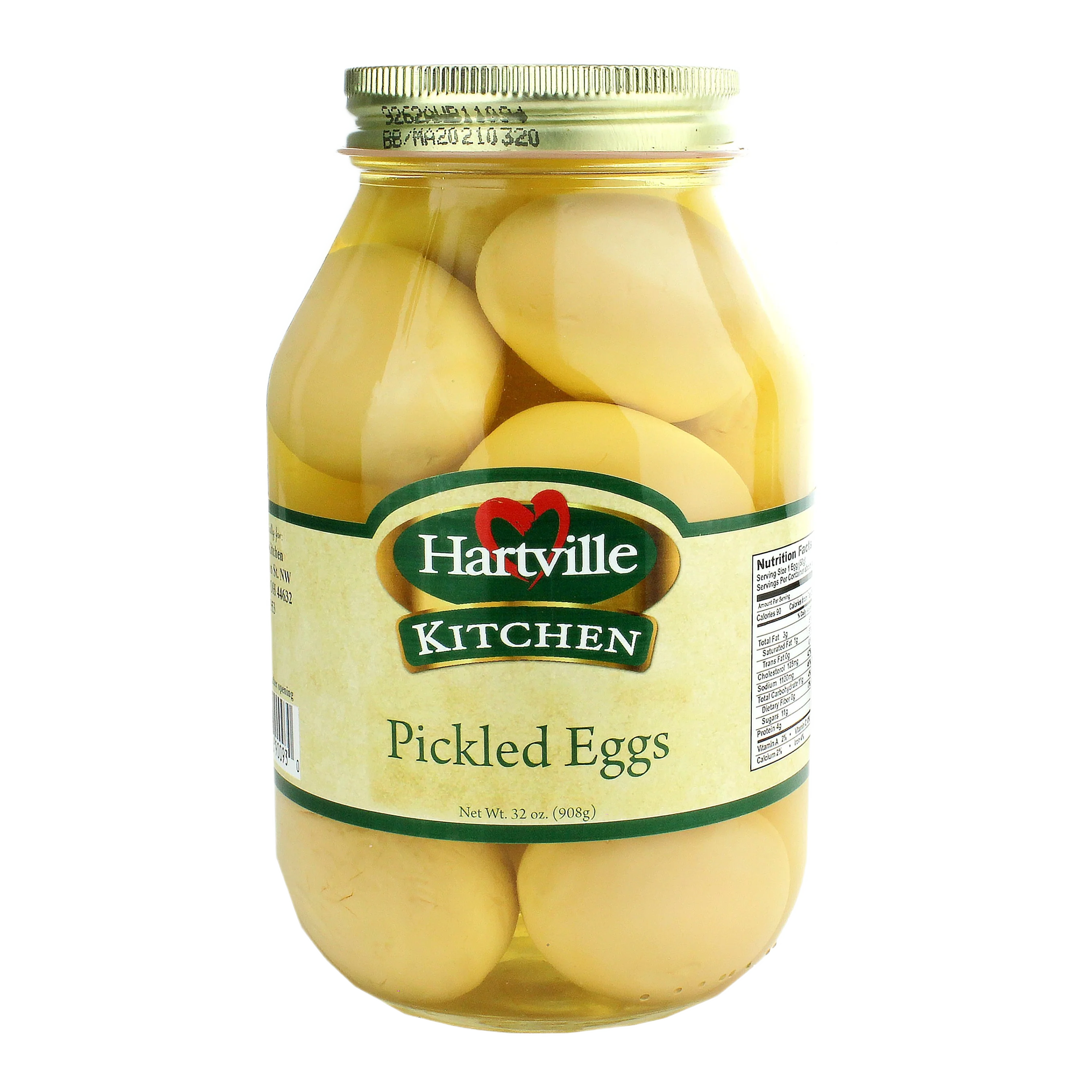 Durable Hartville Kitchen Pickled Eggs 32 oz. Flexible
