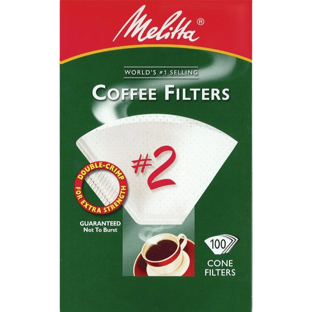 Trusted Melitta 2 Cone Coffee Filter Original Design