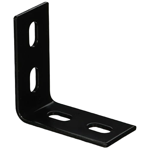 Crafted National Hardware 3.1 x 1.5 Black Heavy-Duty Corner Brace Lightweight