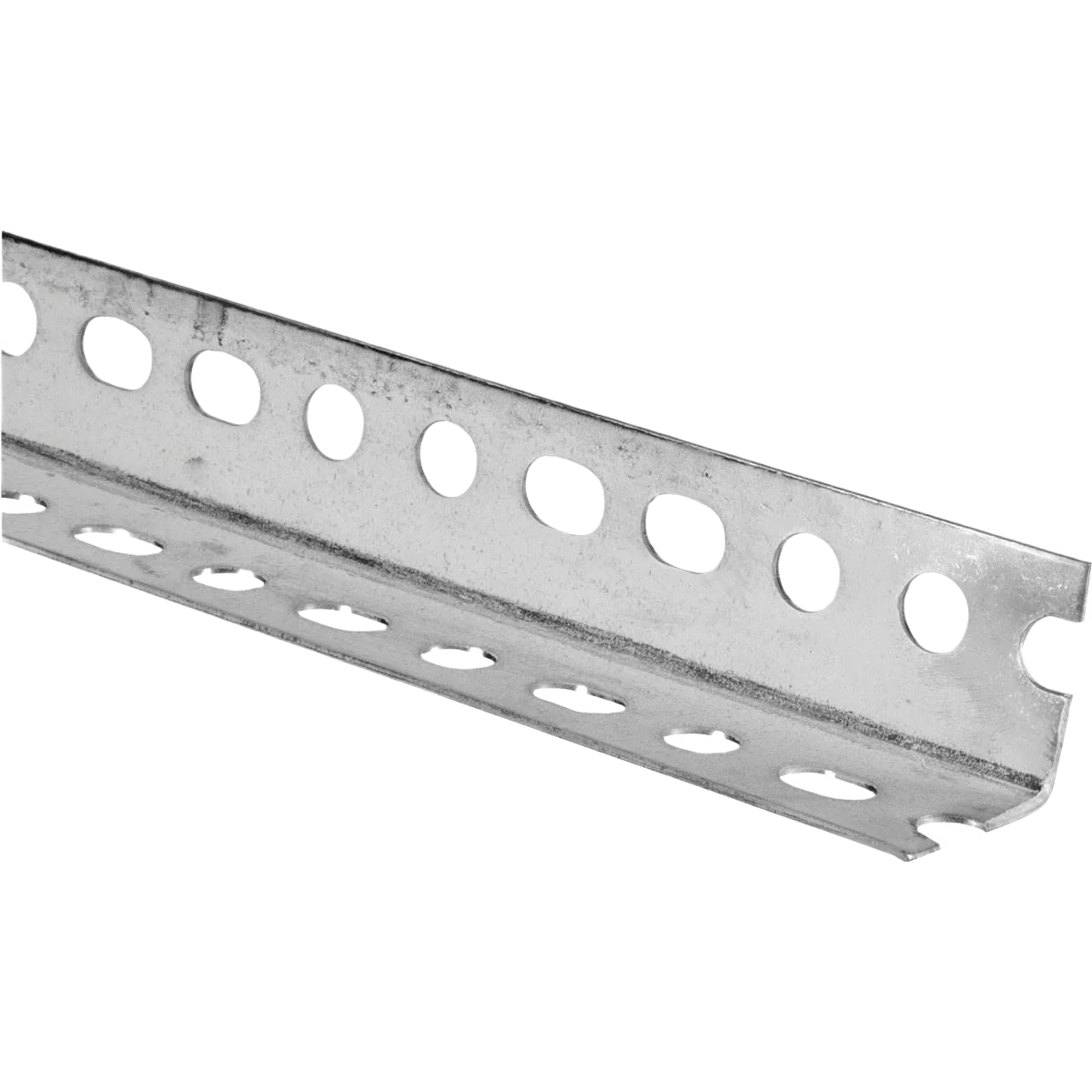 Trendy SteelWorks Zinc-Plated Slotted Angle 1-1 2 In. x 8 Ft. Smooth