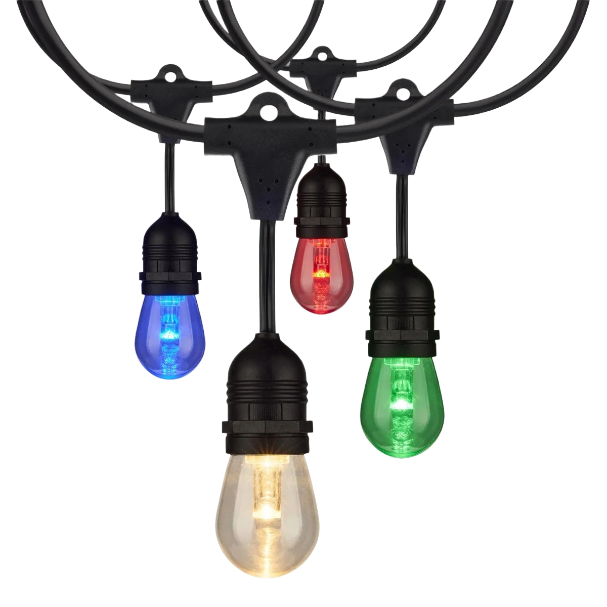 Easy-to-Use Satco 48' LED String Light RGBW with Infrared Remote Advanced