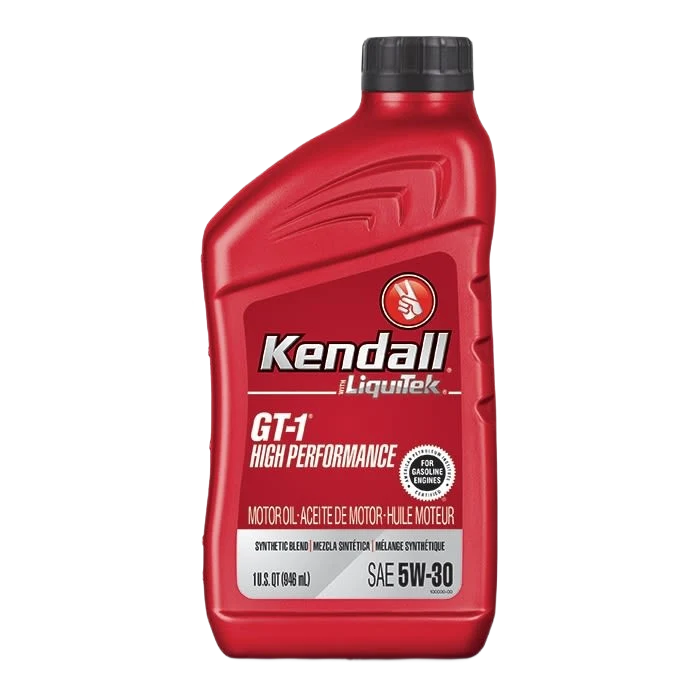 Fast Kendall GT-1 5W30 High Performance Synthetic Blend Car Engine Oil 1 Quart Outstanding