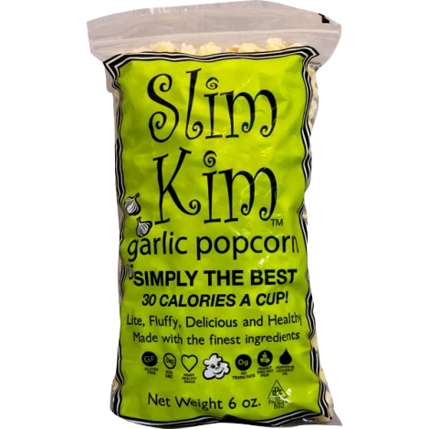 Exclusive Slim Kim Garlic Popcorn 6 oz. Proven