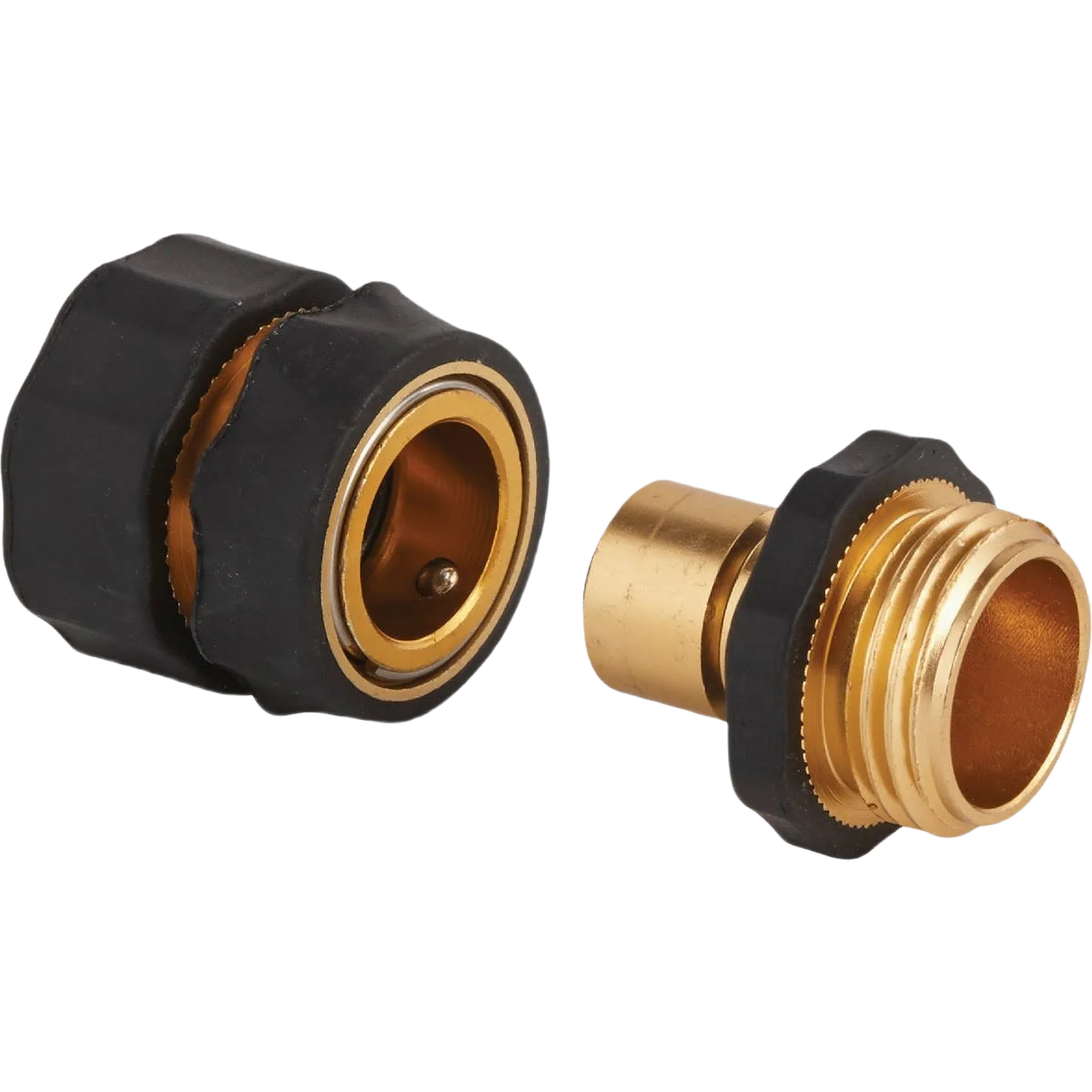 Quality Garden 1 Male 1 Female Metal Quick Connect Connector Set Long-Lasting