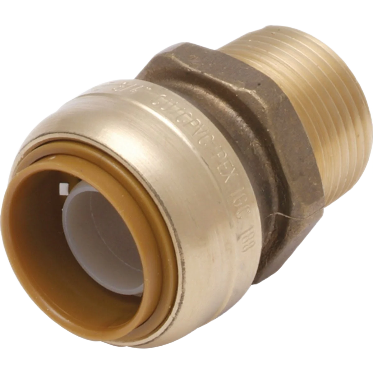 Selected SharkBite 1 x 1 MNPT Push-to-Connect Brass Male Adapter High-Performance