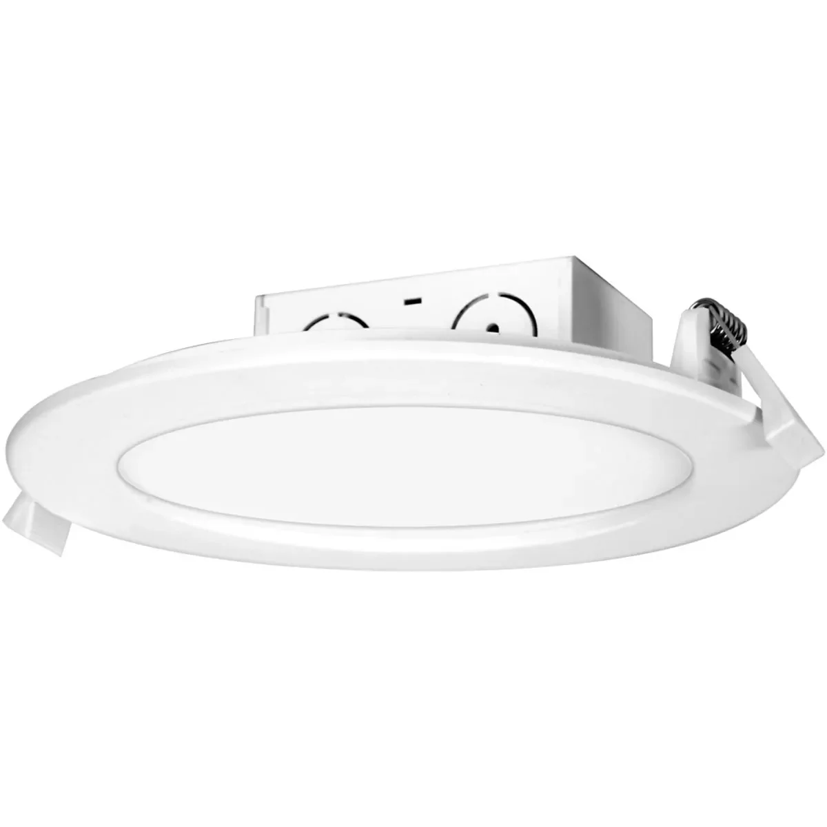 Comfortable Satco 11.6 Watt LED 4K Direct Wire Edge-lit Downlight 6 in. Pure