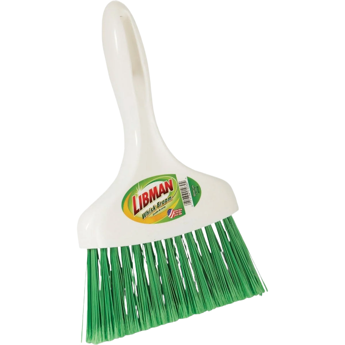 Genuine Libman Poly Whisk Broom 8 in. High-Quality