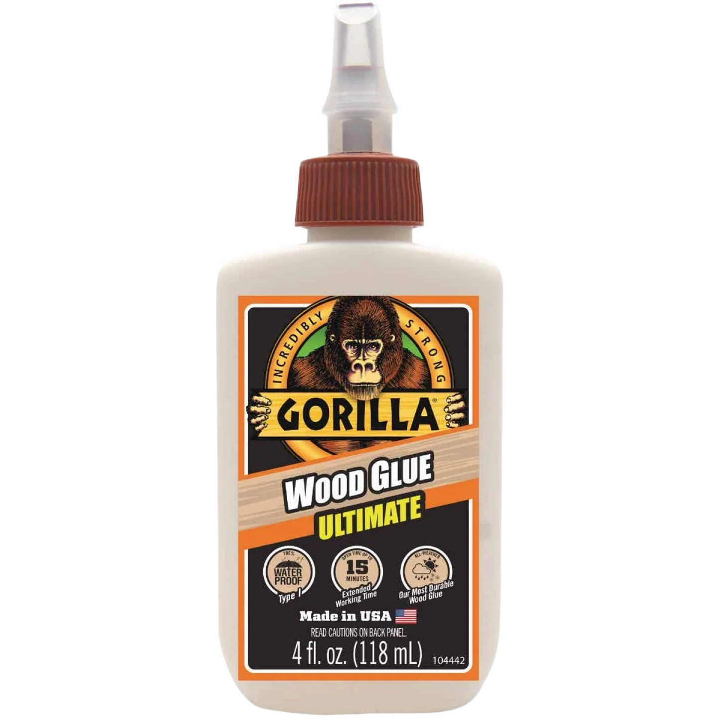 Consistent Gorilla Wood Glue 4 oz. Elite