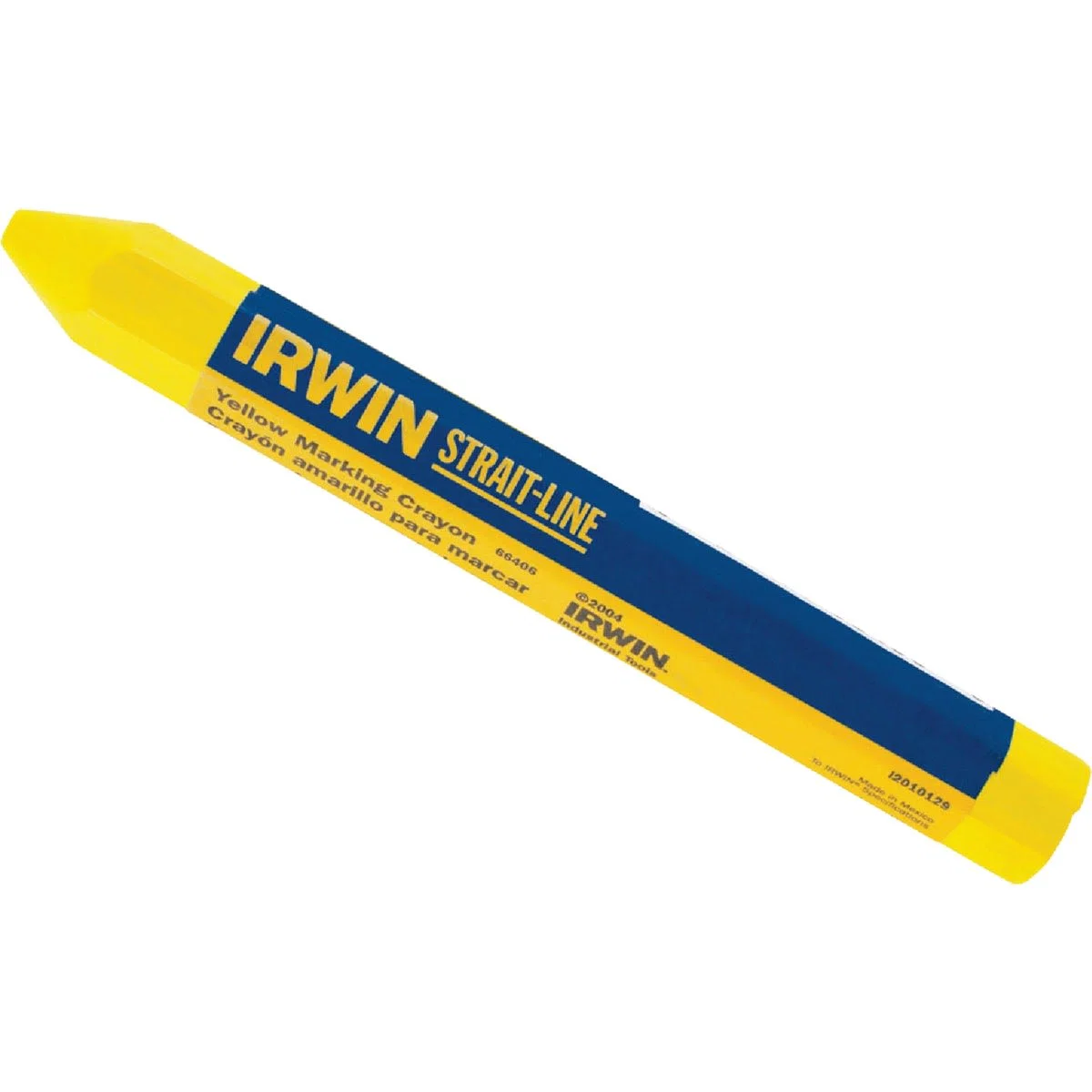 High-Grade Irwin Strait-Line Yellow Lumber Crayon Smart