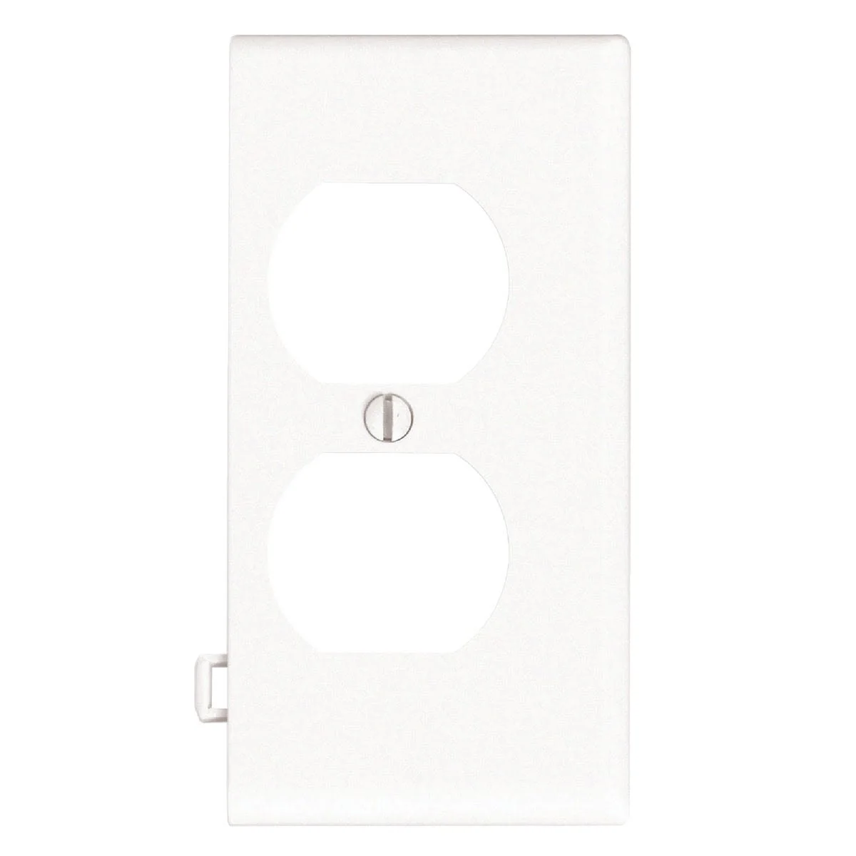 Eco-Friendly Leviton 1-Gang White Duplex End Sectional Plastic Outlet Wall Plate Fine Crafted