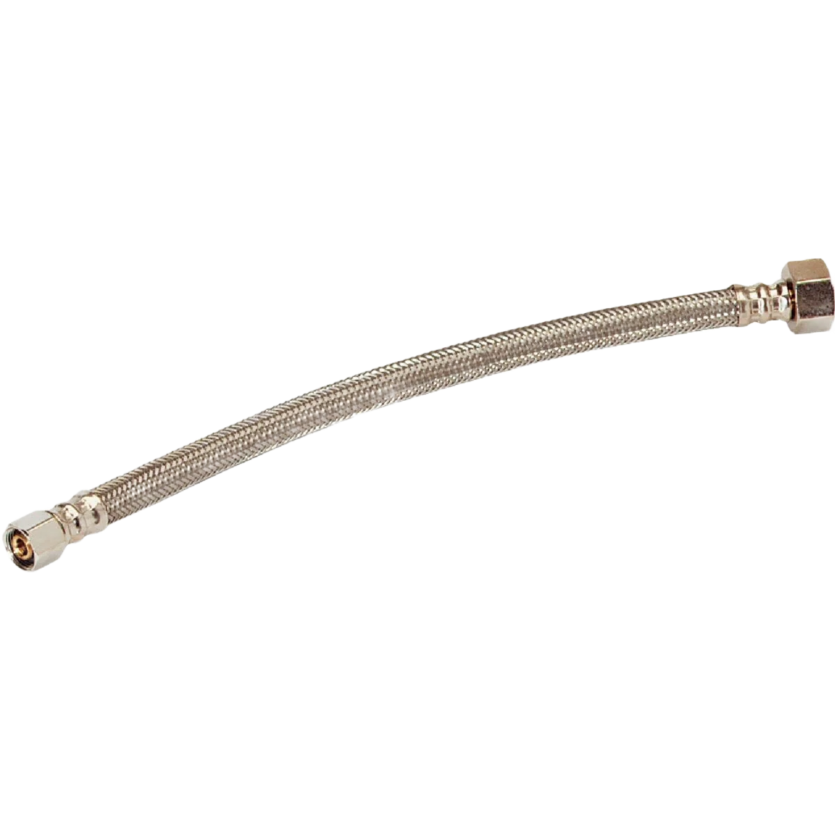 Environmentally Friendly Do it Stainless Steel Faucet Connector 3 8 In. C x 1 2 In. F x 12 In. L High-Grade