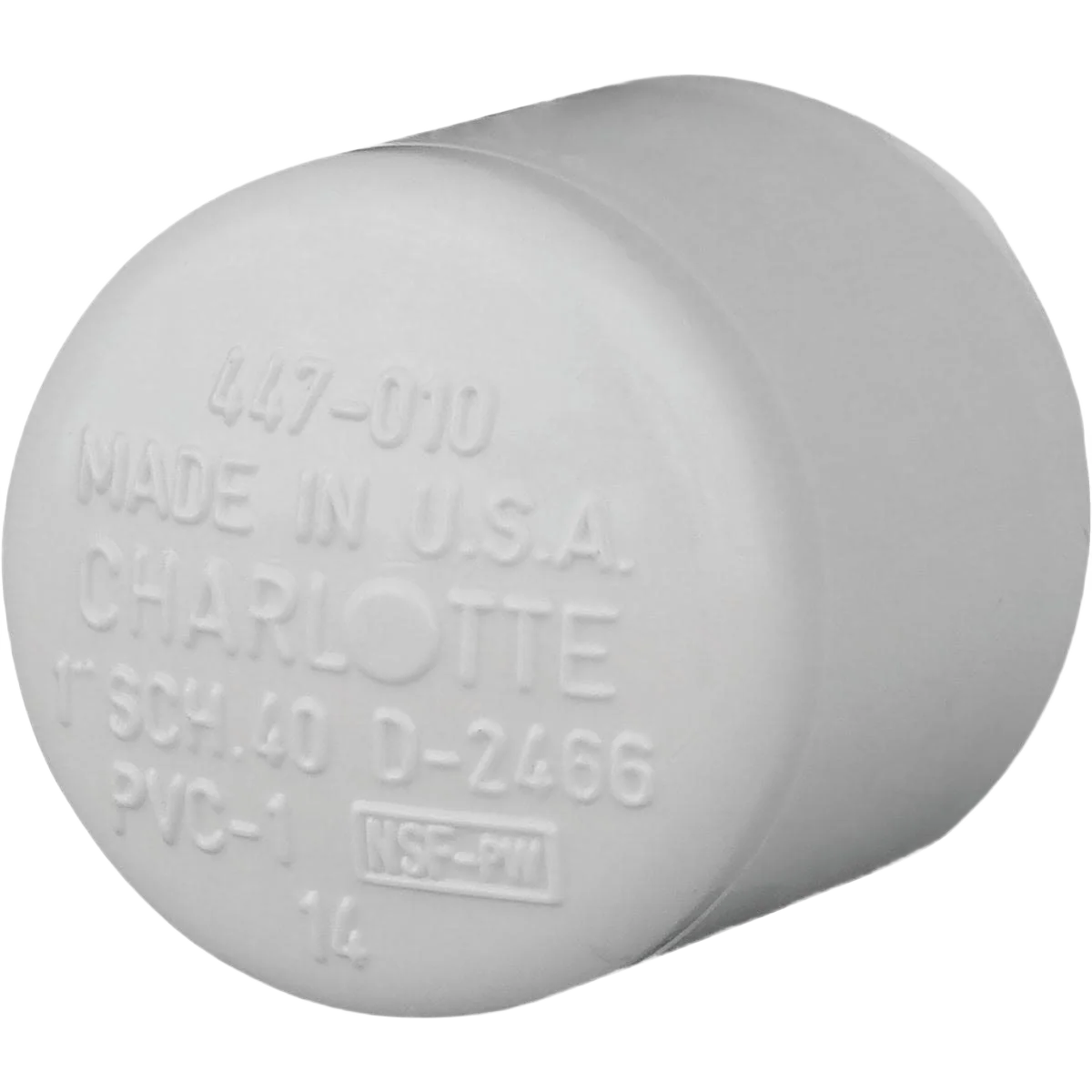 Smart Charlotte Pipe 1 In. Schedule 40 PVC Pressure Cap Expertly Made