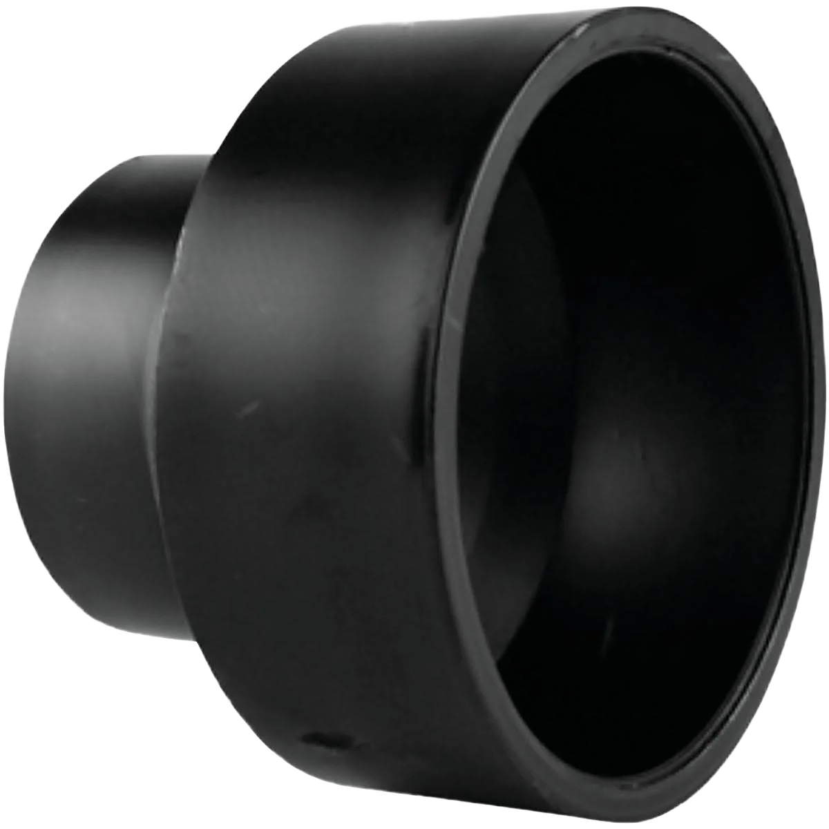 Recyclable Charlotte Pipe 4 x 3 Hub x Hub Reducing ABS Coupling Superior