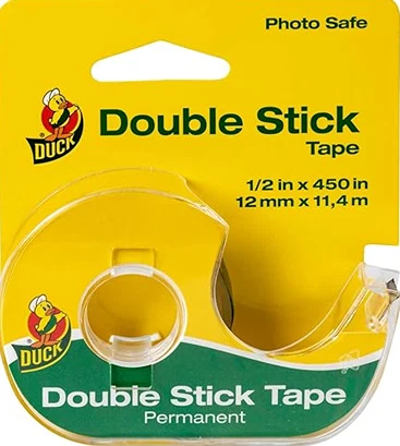 Consistent Shurtape Brands Duck Clear Double Stick Permanent Tape 1 2 x 450 High-Quality
