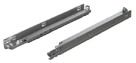 Long-Lasting Blum 18 in. Tandem Slides BlumOTION Outstanding
