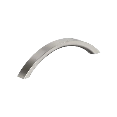 World-Class Amerock Parabolic 5-1 16 Center-to-Center Satin Nickel Cabinet Pull Excellent