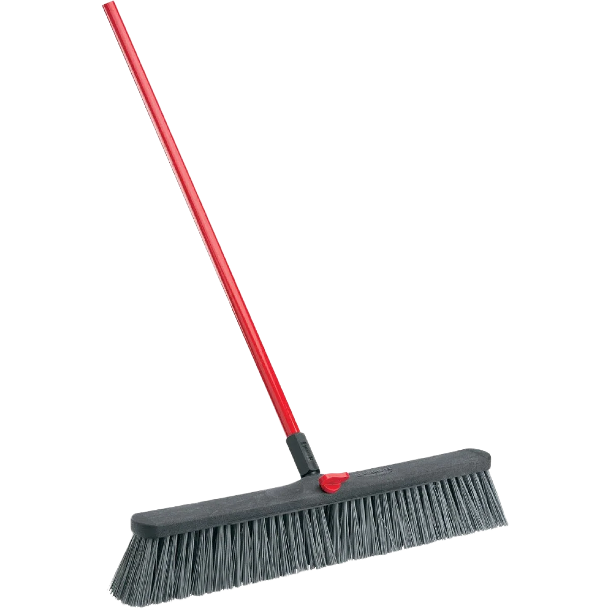 Original Libman Steel Handle Rough Surface Push Broom 64 in. Certified