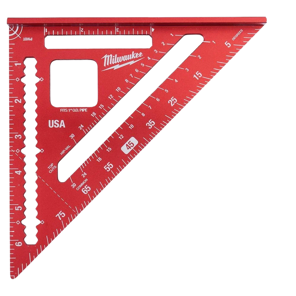 Relaxed Milwaukee 7 Magnetic Rafter Square Responsible