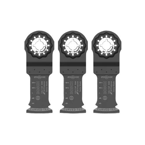 Eco-Friendly Bosch 1-1 4 in. Bi-metal Plunge Blade 3-Pack Comfortable