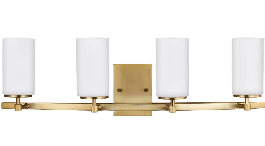 Comfortable Visual Comfort 4 Fixture Satin Brass Generation Alturas Sconce Premium