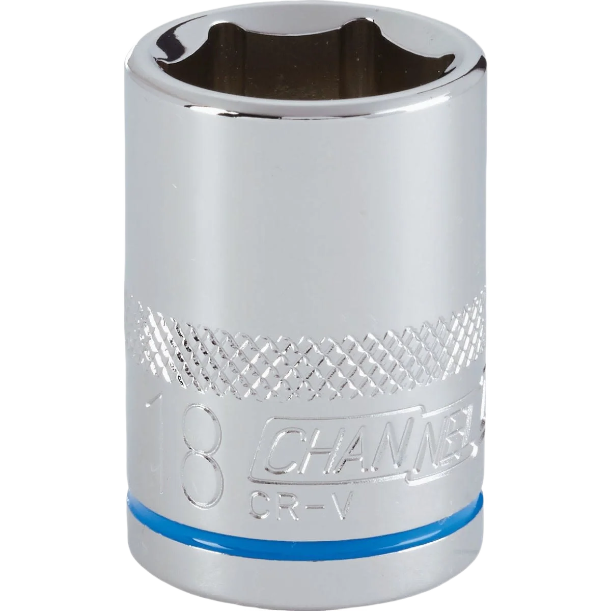 Healthy Channellock 1 2 in. Drive 18mm 6-Point Shallow Metric Socket Trusted