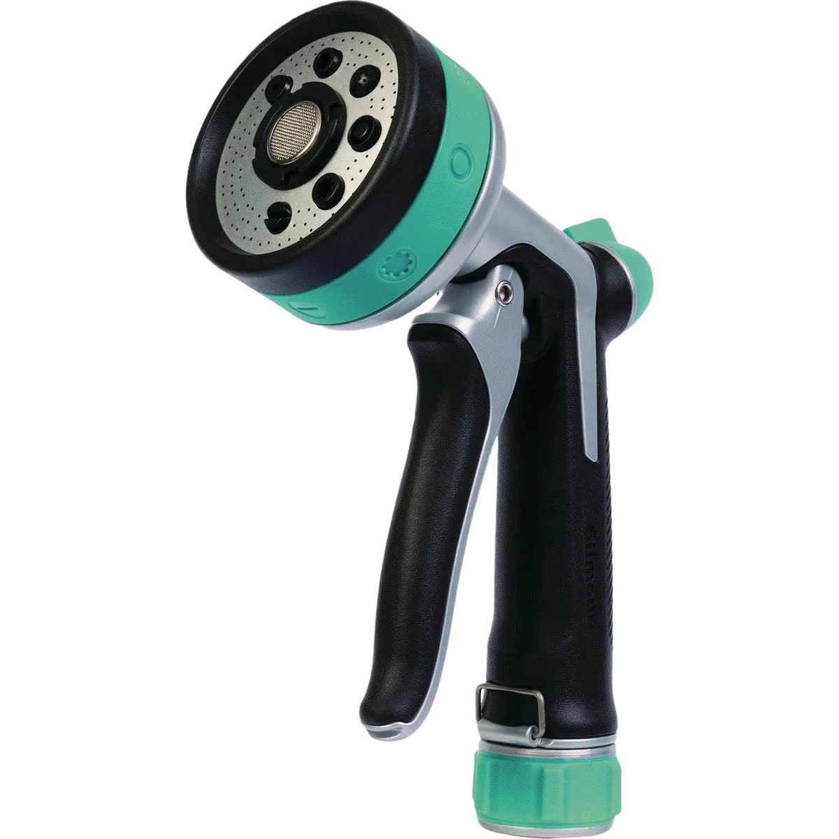Organic Gilmour Black and Green Stainless Steel Eight-Pattern Nozzle Eco-Friendly