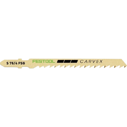 Fast Festool 204316 S 75 4 FSG 5 Universal Wood Cutting Jigsaw Blades 5-Count Elite