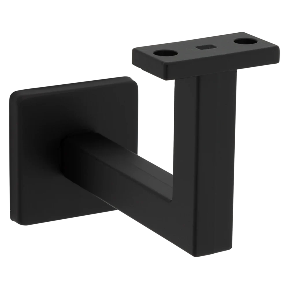 Carefully Designed National Hardware 3-5 16 Matte Black Reed Handrail Bracket Practical